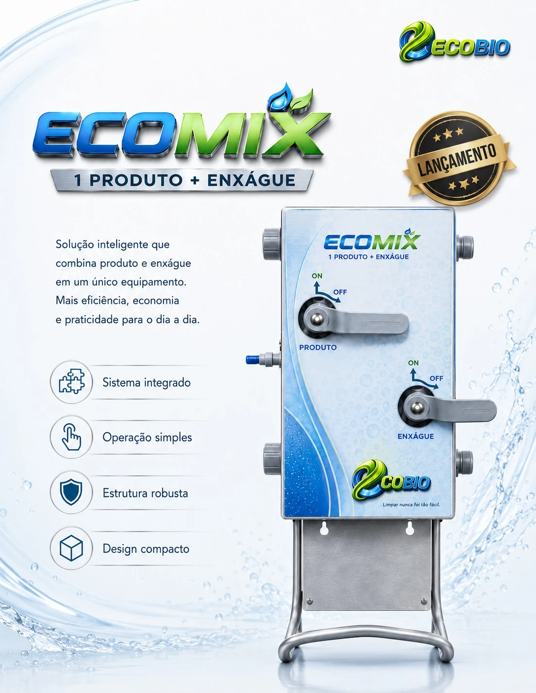 🚀 Shampozeira Mix Foam – Diluição Precisa com Segurança!