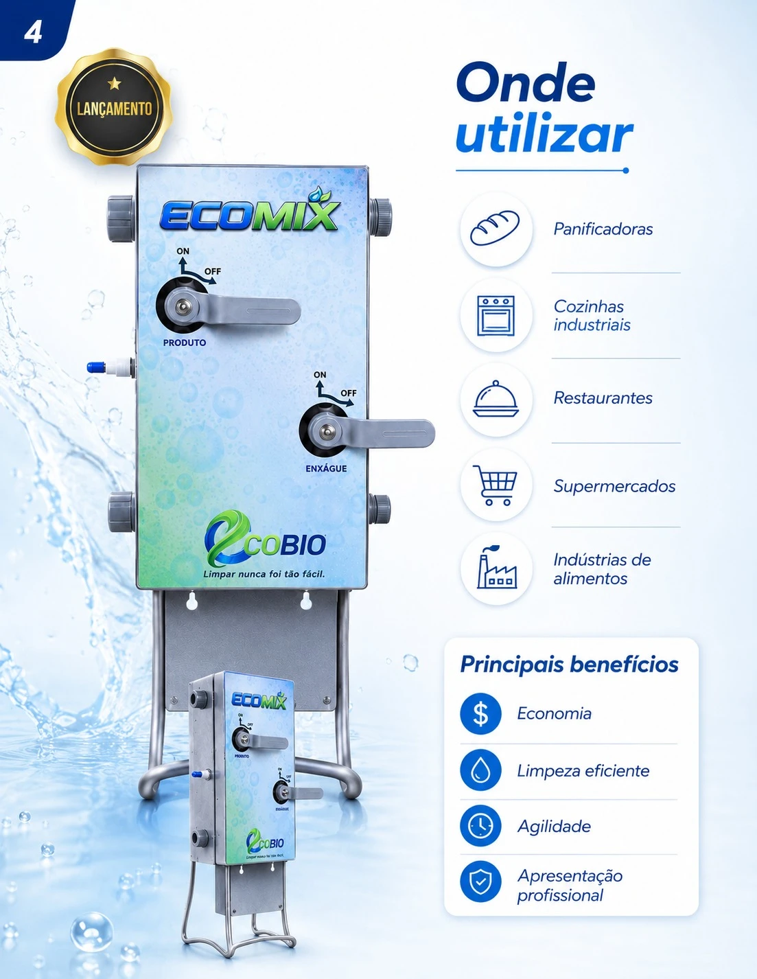 🚀 Shampozeira Mix Foam – Diluição Precisa com Segurança!